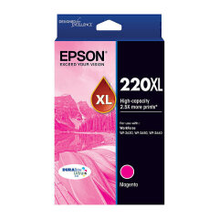 Epson 220XL Magenta High Yield Ink Cartridge Image
