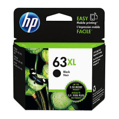 HP 63XL Black High Yield Ink Cartridge Image