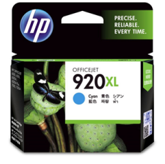 HP 920XL Cyan High Yield Ink Cartridge Image