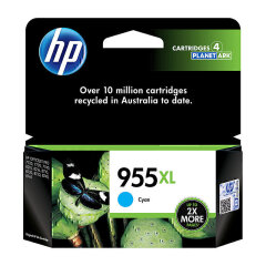 HP 955XL Cyan High Yield Ink Cartridge Image