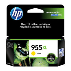 HP 955XL Yellow High Yield Ink Cartridge Image