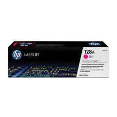 HP 128A Magenta Toner Image