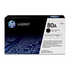 HP 80A Black Toner Image