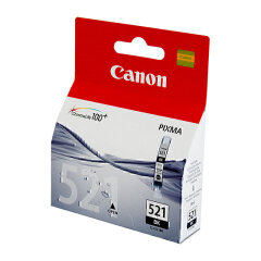 Canon CLI521BK Black Ink Cartridge Image
