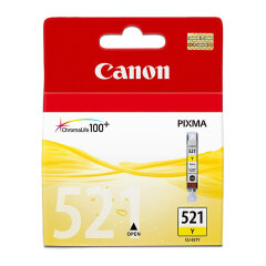 Canon CLI521Y Yellow Ink Cartridge Image
