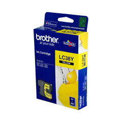 Brother LC38Y Yellow Ink Cartridge Image