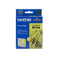 Brother LC57Y Yellow Ink Cartridge Image