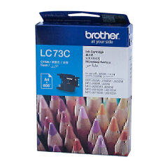 Brother LC73C Cyan Ink Cartridge Image