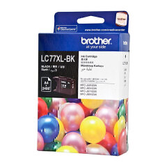 Brother LC77XLBK Black High Yield Ink Cartridge Image