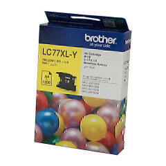 Brother LC77XLY Yellow High Yield Ink Cartridge Image