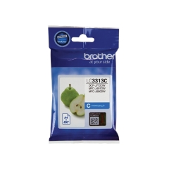 Brother LC3313C Cyan Ink Cartridge High Yield Image